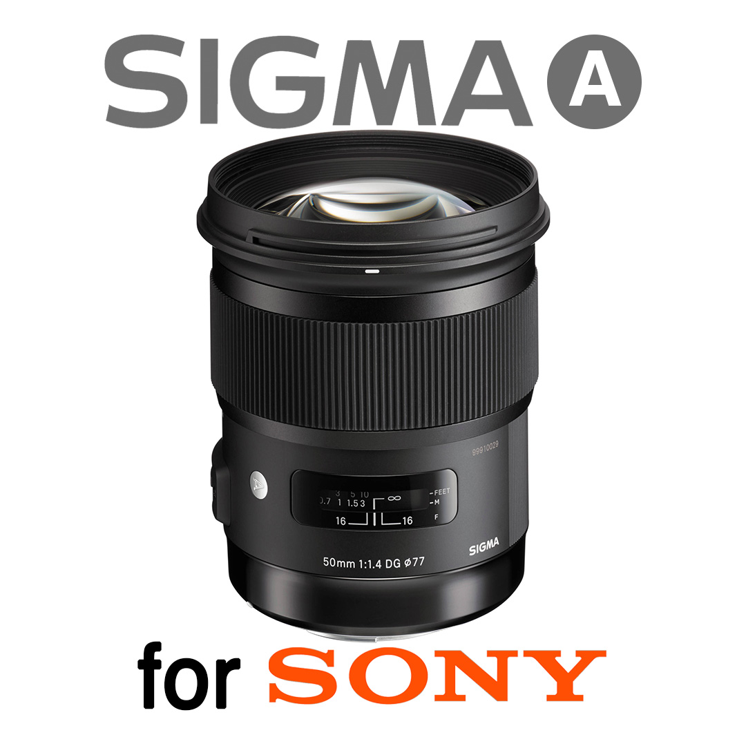 Sigma 50mm f/1.4 DG HSM Art Lens for Sony E